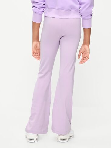 Old Navy بنطال ضيق عالي الخصر من StudioSmooth واسع للفتيات - DASKY LAVENDER in Kuwait