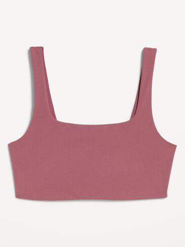 Old Navy Light Support Studioحمالة صدر رياضية ناعمة برقبة مربعة - ROSETTE in Saudi Arabia