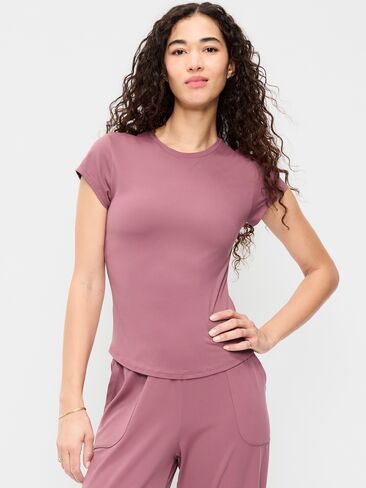 Old Navy StudioSmooth Short-Sleeve Base Layer Top - ROSETTE in Saudi Arabia