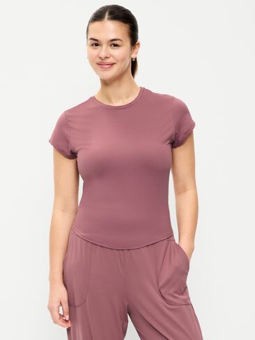 Old Navy StudioSmooth Short-Sleeve Base Layer Top - ROSETTE in Saudi Arabia