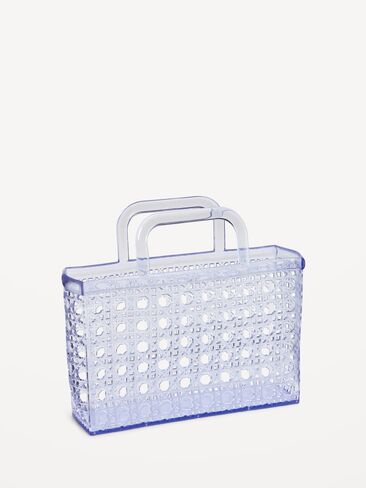 Old Navy Jelly Mini Tote - Light Blue in Saudi Arabia