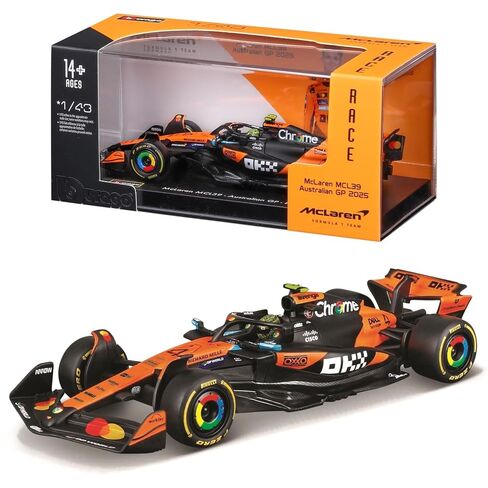 Bburago 1:43 سباق الفورمولا ريد بول RB21 مع خوذة (2025) فيرستابين #1 in Kuwait