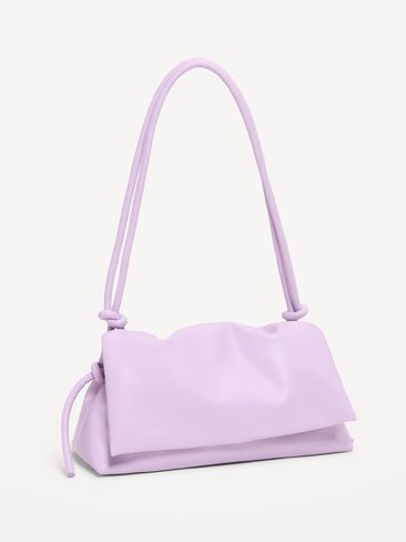 Old Navy Soft Rounded Crossbody Bag - Fresh Lilac in Saudi Arabia