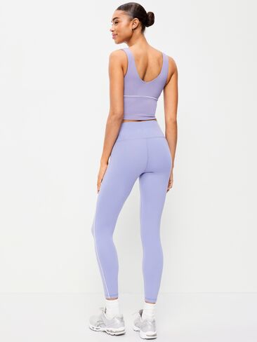 Old Navy High-Waisted StudioSmooth 7/8 Side-Striped Leggings - Lunar Path in Saudi Arabia