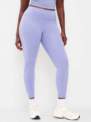 Old Navy High-Waisted StudioSmooth 7/8 Side-Striped Leggings - Lunar Path in Saudi Arabia