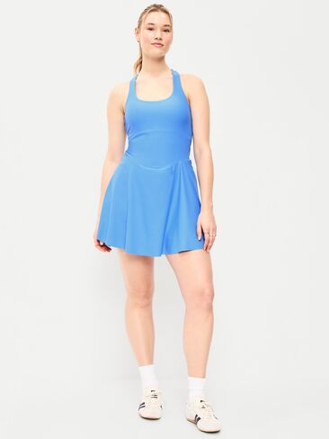 فستان رياضي Old Navy PowerSoft Fit & Flare - مصوغة ​​​​بطريقة in Saudi Arabia