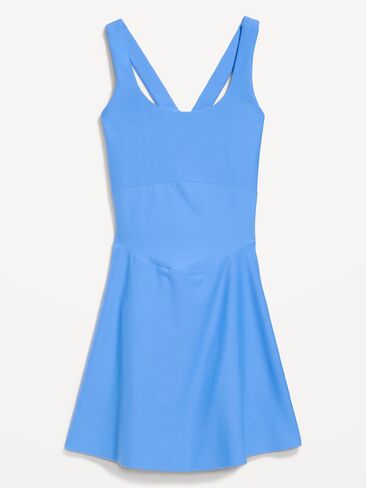 فستان رياضي Old Navy PowerSoft Fit & Flare - مصوغة ​​​​بطريقة in Saudi Arabia