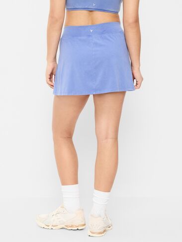 Old Navy High-Waisted PowerChill Skort - Lobelia Blue in Saudi Arabia