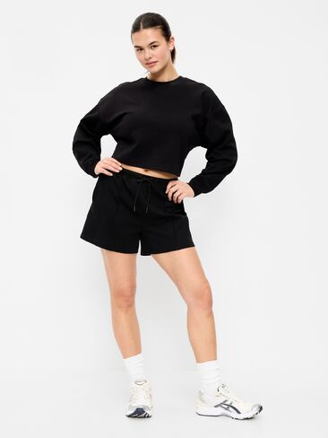 شورت Old Navy المريح من الصوف الديناميكي - بلاك جاك in Saudi Arabia