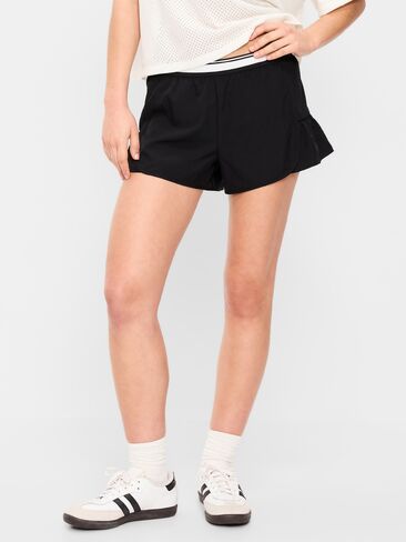 Old Navy Mid-Rise StretchTech Run Shorts -- 3-inch inseam - Black Jack in Saudi Arabia