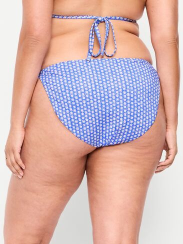 Old Navy Pique String Bikini Swim Bottoms - Blue Ditsy Floral in Saudi Arabia