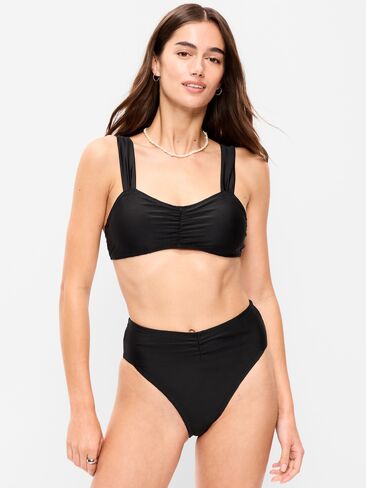 Old Navy Cinched Swim Top - Black Jack in Saudi Arabia