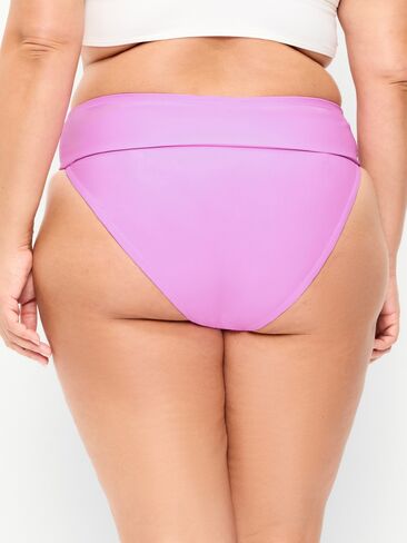 Old Navy High-Waisted Cinched Bikini Swim Bottoms - Rock Rose in Saudi Arabia