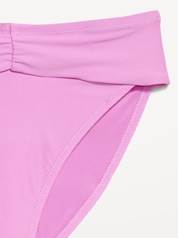 Old Navy High-Waisted Cinched Bikini Swim Bottoms - Rock Rose in Saudi Arabia