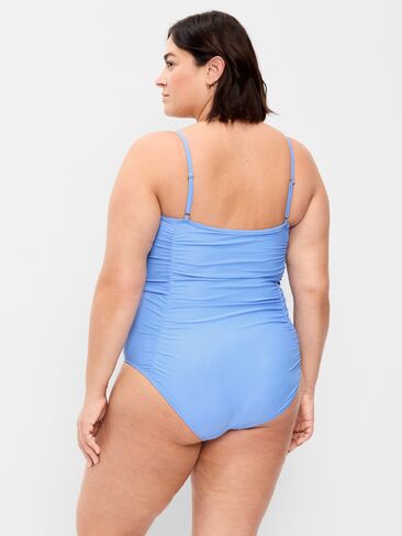 Old Navy Ruched One-Piece Swimsuit - Lighthouse in Saudi Arabia
