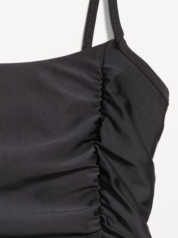 Old Navy Ruched One-Piece Swimsuit - Black Jack in Saudi Arabia