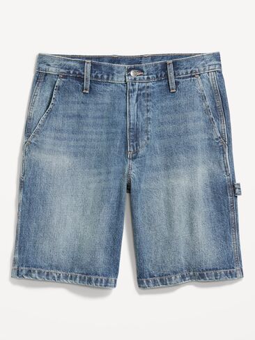 Old Navy Baggy Tech Carpenter Jean Shorts-- 10-inch inseam - Medium Wash in Saudi Arabia