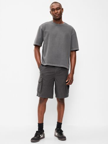 Old Navy 90's Loose Lived-In Cargo Shorts -- 10-inch inseam - Dark Gray in Saudi Arabia