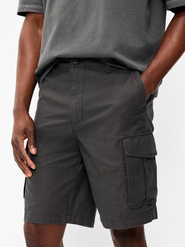 Old Navy 90's Loose Lived-In Cargo Shorts -- 10-inch inseam - Dark Gray in Saudi Arabia