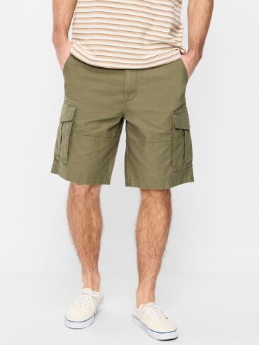 Old Navy 90's Loose Lived-In Cargo Shorts -- 10-inch inseam - Olive in Saudi Arabia