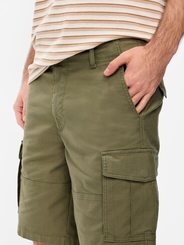 Old Navy 90's Loose Lived-In Cargo Shorts -- 10-inch inseam - Olive in Saudi Arabia