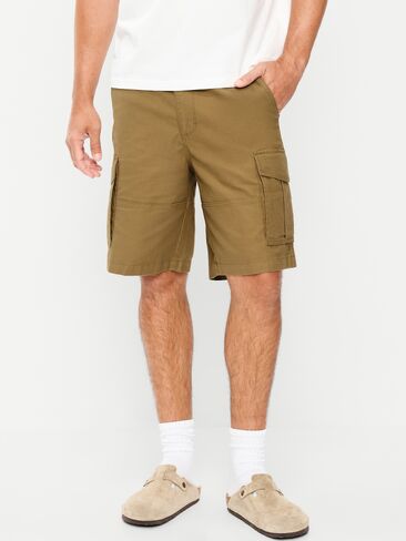 Old Navy 90's Loose Lived-In Cargo Shorts -- 10-inch inseam - Doe A Deer in Saudi Arabia