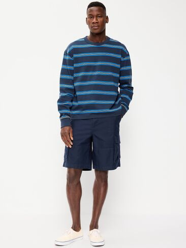 Old Navy 90's Loose Lived-In Cargo Shorts -- 10-inch inseam - In the Navy in Saudi Arabia