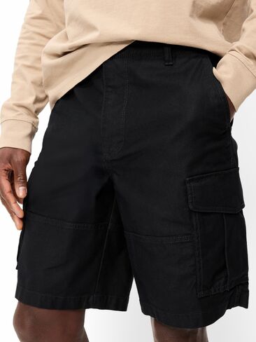 Old Navy 90's Loose Lived-In Cargo Shorts -- 10-inch inseam - Black Jack in Saudi Arabia