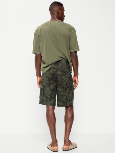 شورت Old Navy 90's فضفاض طويل الأكمام - درزة داخلية 10 بوصة - مموه in Saudi Arabia