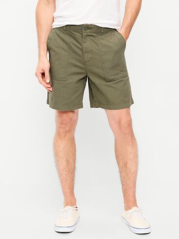 Old Navy 90's Loose Shorts -- 7-inch inseam - Dill Caper in Saudi Arabia