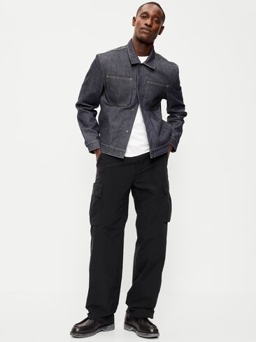 Old Navy Vintage Baggy Tech Cargo Pants - Black Jack in Saudi Arabia