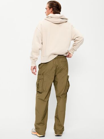 بنطال Old Navy Vintage فضفاض Tech Cargo - زيتوني متجمد in Saudi Arabia