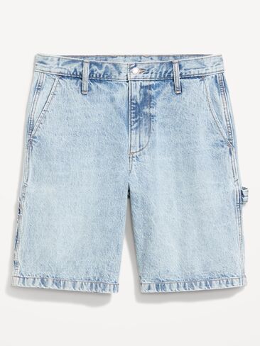 Old Navy Baggy Tech Carpenter Jean Shorts-- 10-inch inseam - Light Wash in Saudi Arabia