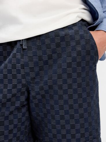 Old Navy Textured-Knit Jogger Shorts -- 7-inch inseam - Navy Blue in Saudi Arabia
