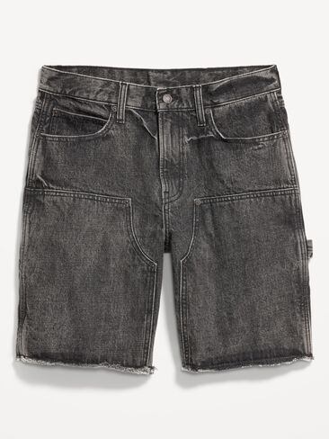 Old Navy Baggy Carpenter Jean Shorts-- 10-inch inseam - Black Wash in Saudi Arabia