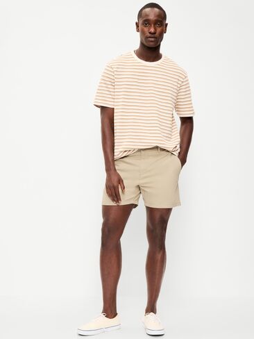 شورت تشينو Old Navy مدمج نحيف مرن - درزة داخلية 5 بوصة - رمية حجر in Saudi Arabia