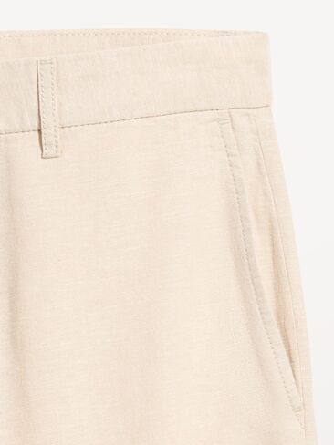 Old Navy Slim Linen-Blend Rotation Chino Shorts -- 8-inch inseam - A Stone's Throw in Saudi Arabia
