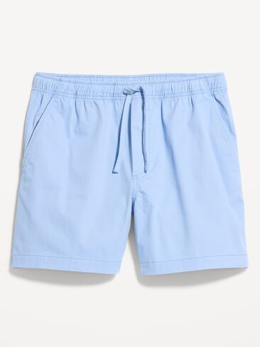 Old Navy Twill Jogger Shorts -- 5-inch inseam - Sky Blue in Saudi Arabia