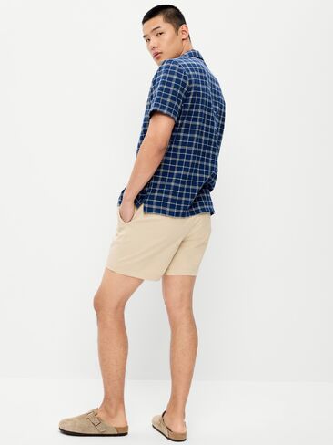 شورت Old Navy Twill Jogger - درزة داخلية 5 بوصة - رمية حجر in Saudi Arabia