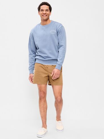 Old Navy Twill Jogger Shorts -- 5-inch inseam - Doe A Deer in Saudi Arabia