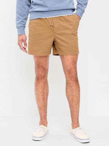 Old Navy Twill Jogger Shorts -- 5-inch inseam - Doe A Deer in Saudi Arabia