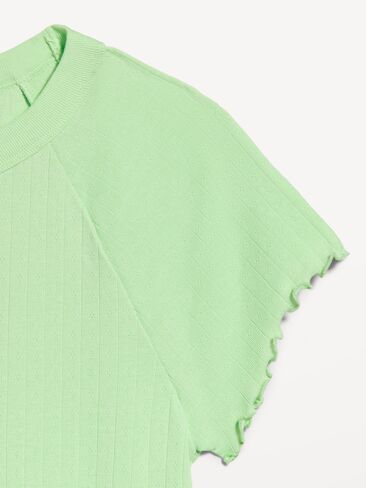 قميص النوم Pointelle بأكمام قصيرة من Old Navy - الوضوح in Saudi Arabia