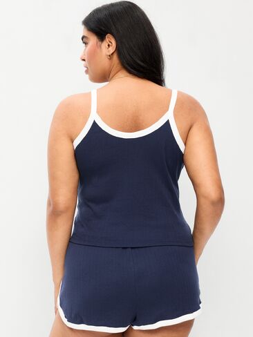 قميص بدون أكمام Old Navy Pointelle Cami - عمق القطب الشمالي in Saudi Arabia