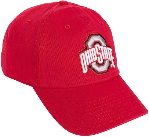 Desert Cactus The Ohio State University Baseball Hat OSU Buckeyes Brimmed Embroirderd Hats Cap Adjustable Cloth Strap Adult (Style O1) Red in Saudi Arabia