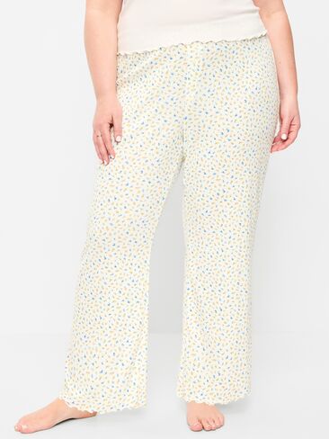 بنطال نوم Old Navy Pointelle - زهور بيضاء in Saudi Arabia