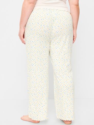 بنطال نوم Old Navy Pointelle - زهور بيضاء in Saudi Arabia