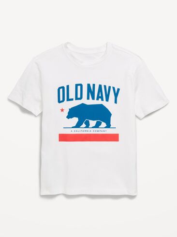 تيشيرت بأكمام قصيرة وشعار الماركة للاولاد من Old Navy - Calla Lilies in Saudi Arabia