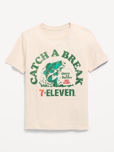 تي شيرت Old Navy 7-ELEVEN® برسومات محايدة للجنسين للأطفال - Wish Bone in Kuwait