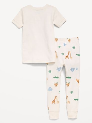 Old Navy Printed Snug-Fit Pajama Set for Toddler & Baby - MOM ELEPHANT in Saudi Arabia