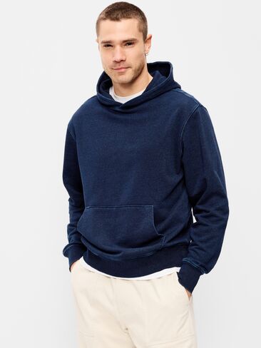 Old Navy Essential Popover Hoodie - Dark Indigo in Saudi Arabia